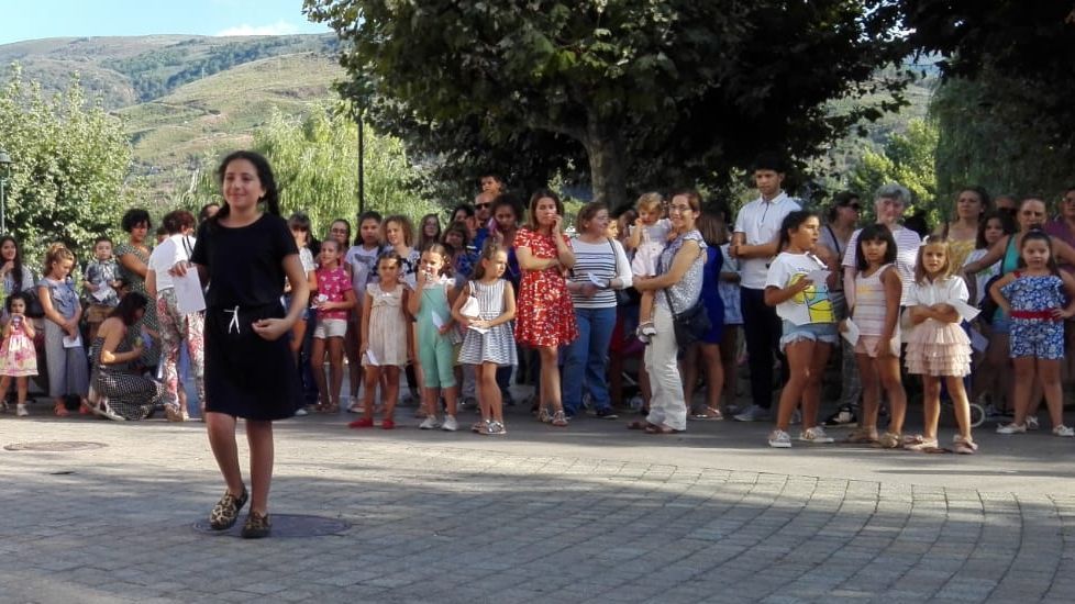 Cerca de 50 niños participaron en las pruebas para desfilar para el CCA de O Barco