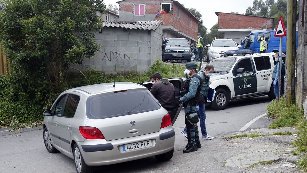 Detenciones en O Vao de Arriba