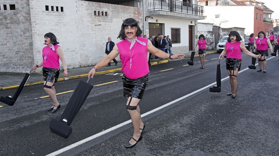 Desfile del momo en Vilanova de Arousa