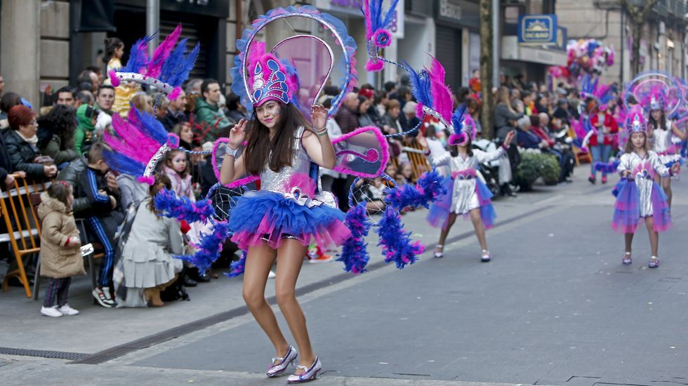 Desfile de Carnaval en Pontevedra