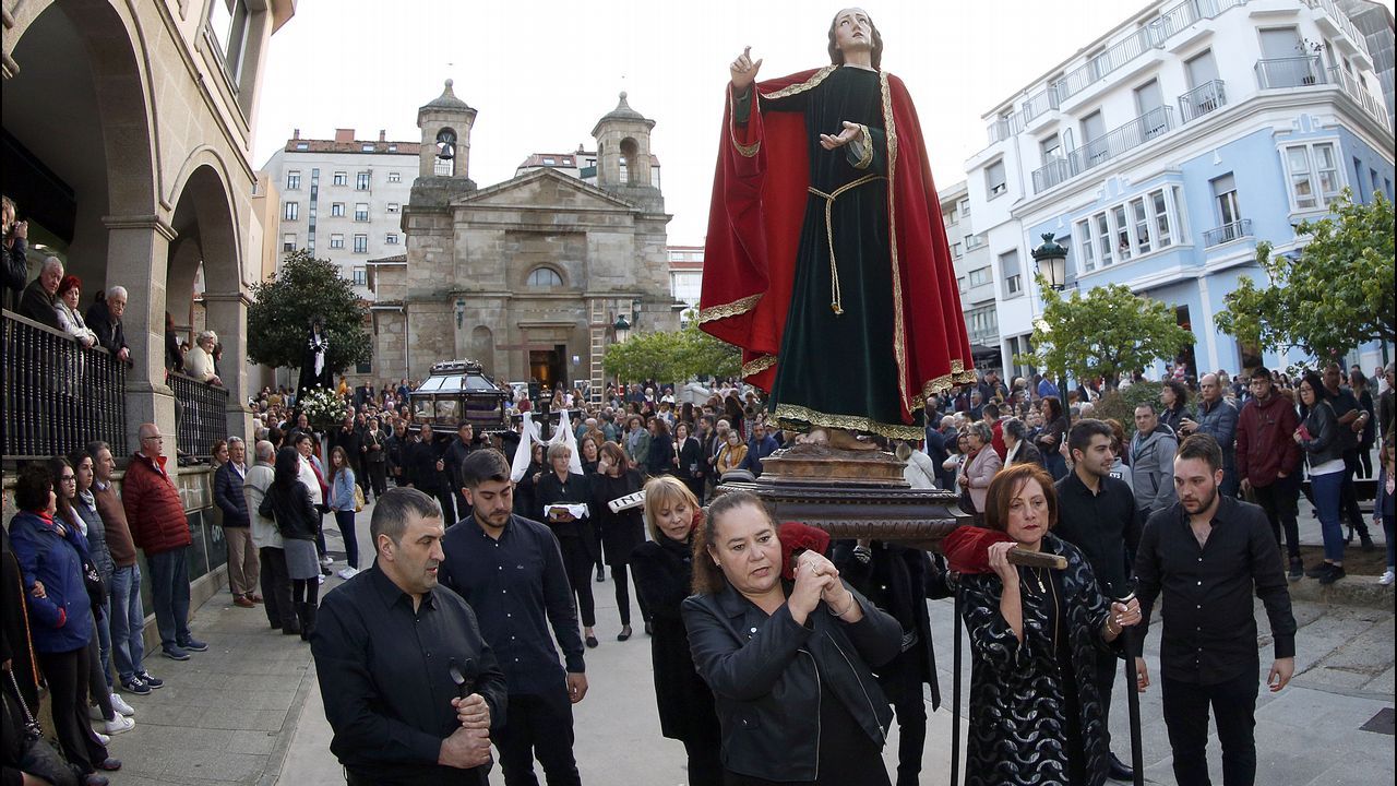 Viernes Santo en la comarca del Barbanza 2019