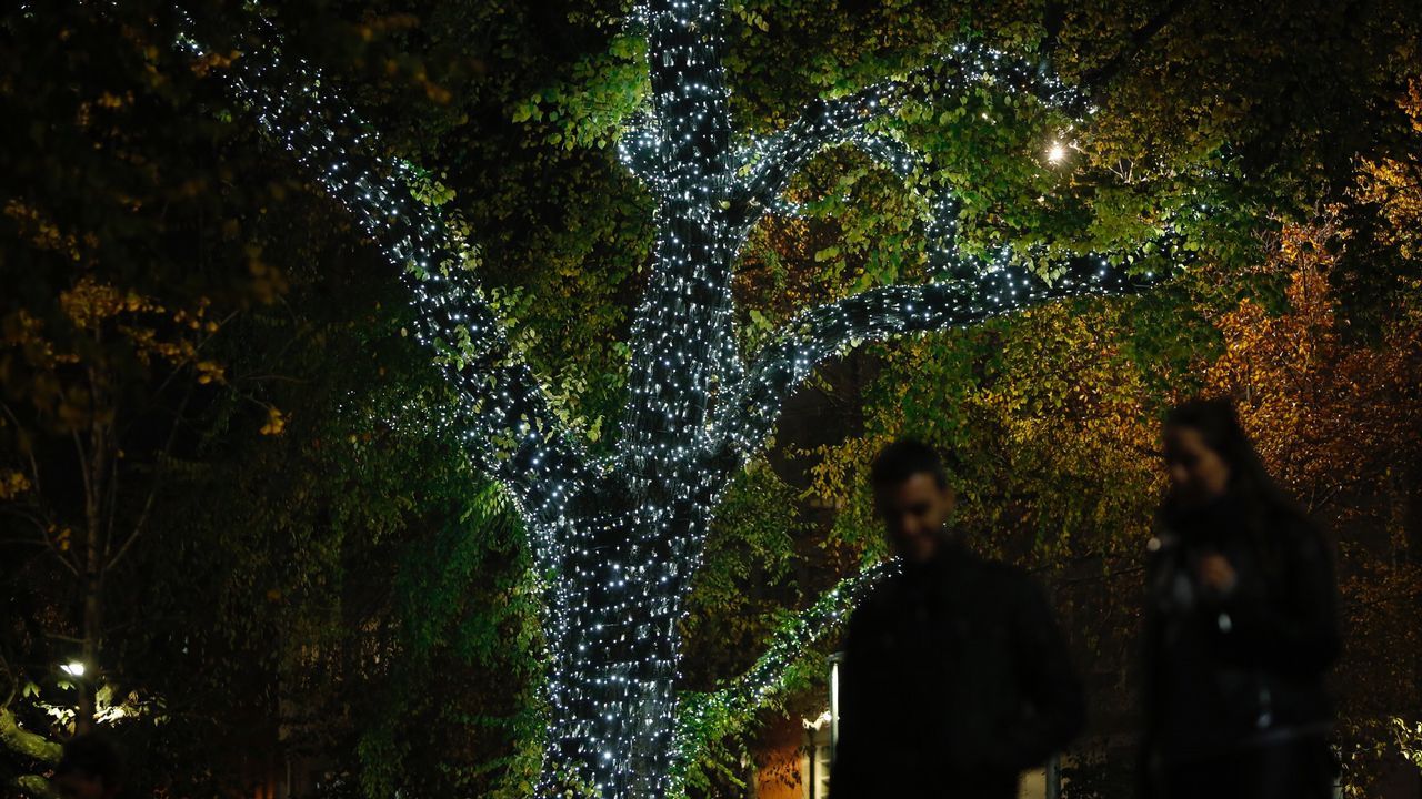 .Alumbrado navideño encendido en A Coruña