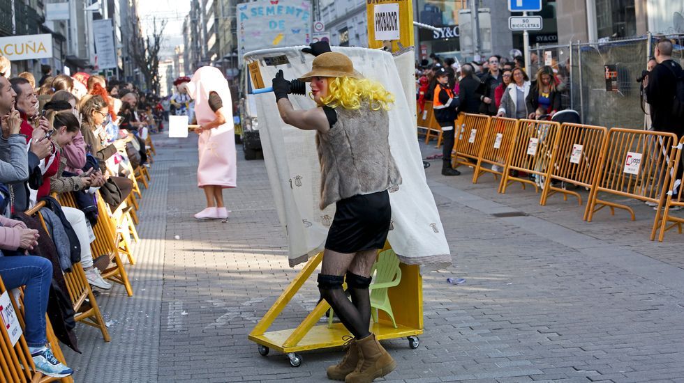 Desfile de Carnaval en Pontevedra