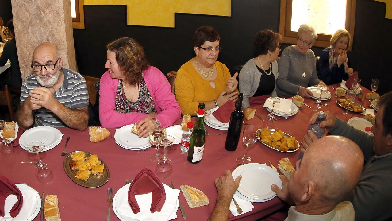 Comida de Reyes para los mayores de Rianxo