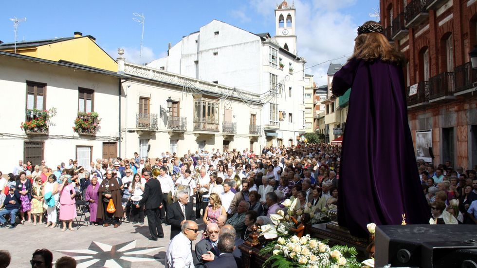 Cristo.O Barco de Valdeorras celebra el día grande de las Festas do Cristo