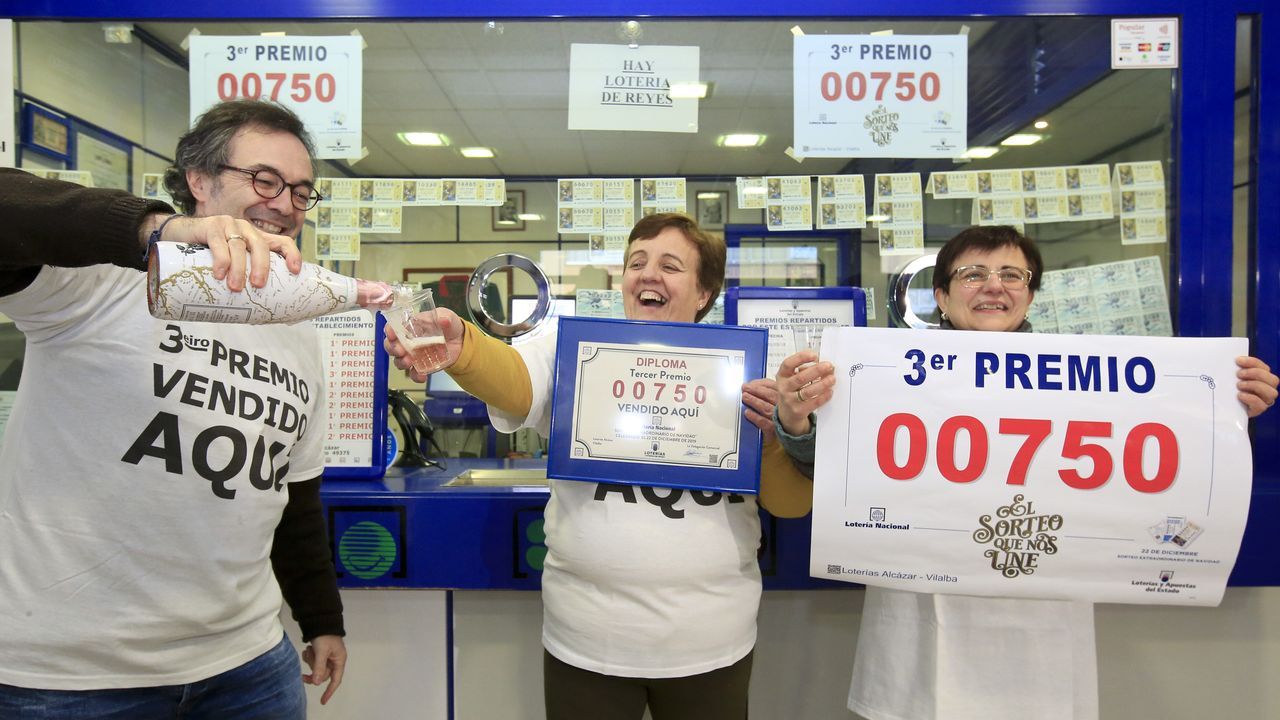 En Vilalba, abonada a la suerte, vendieron una serie completa del tercer premio