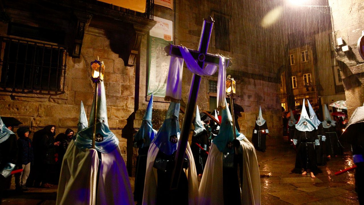 Procesión del Santo Encuentro en Santiago