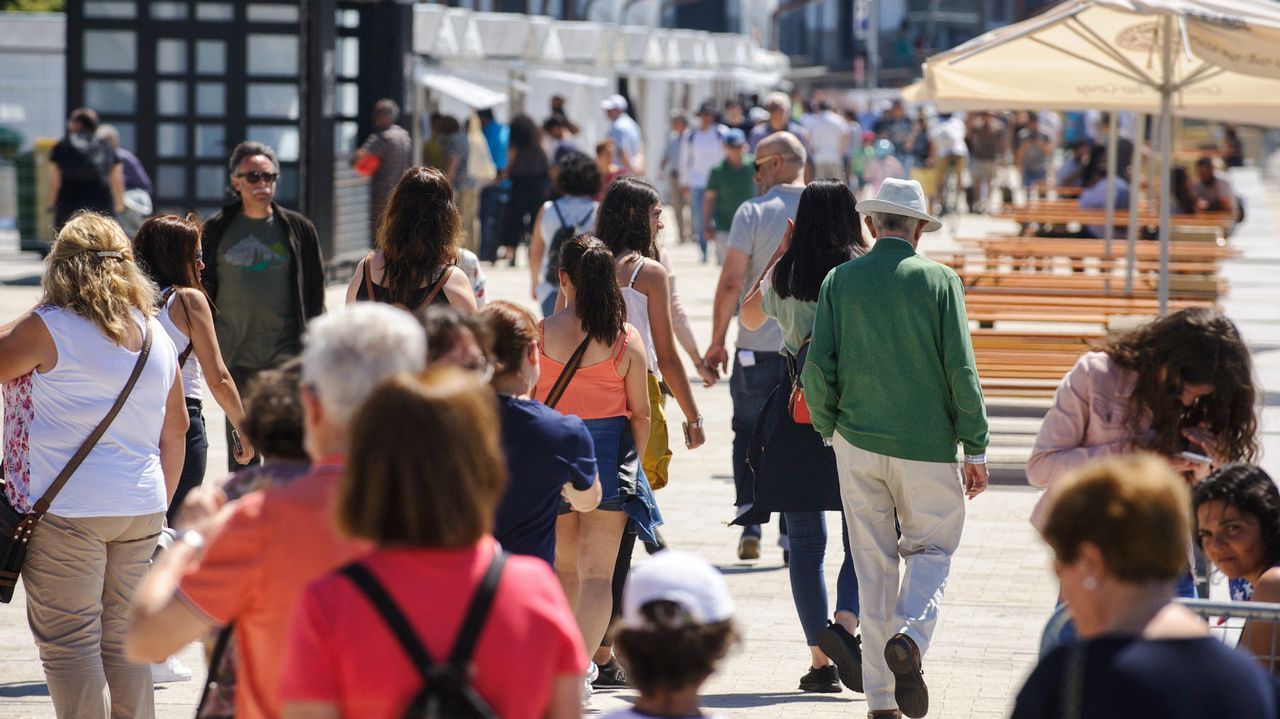 Ambiente en la Marina.