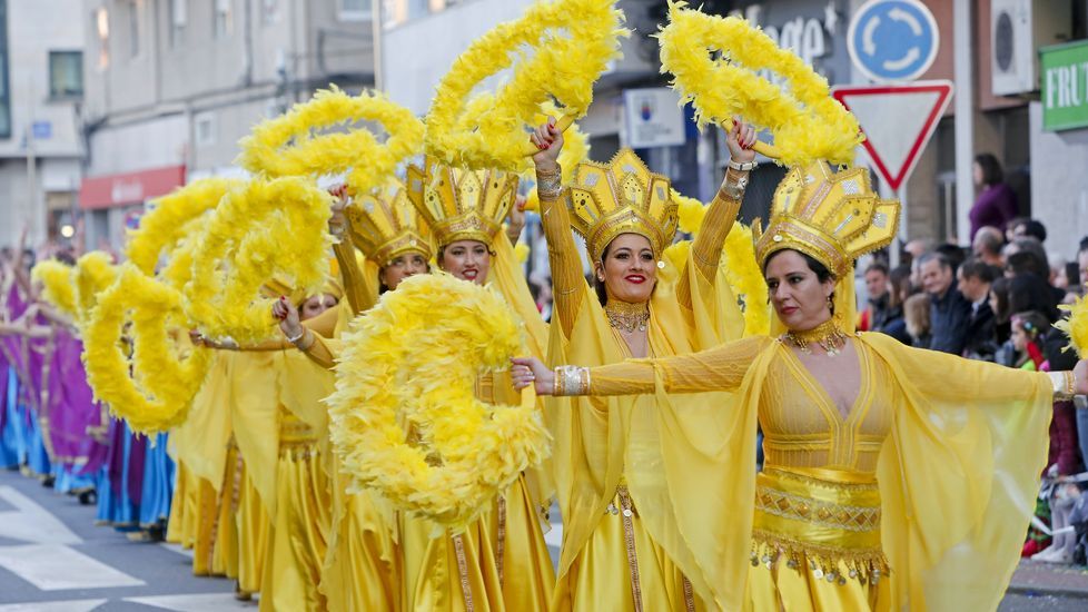 Desfile de Carnaval en Pontevedra