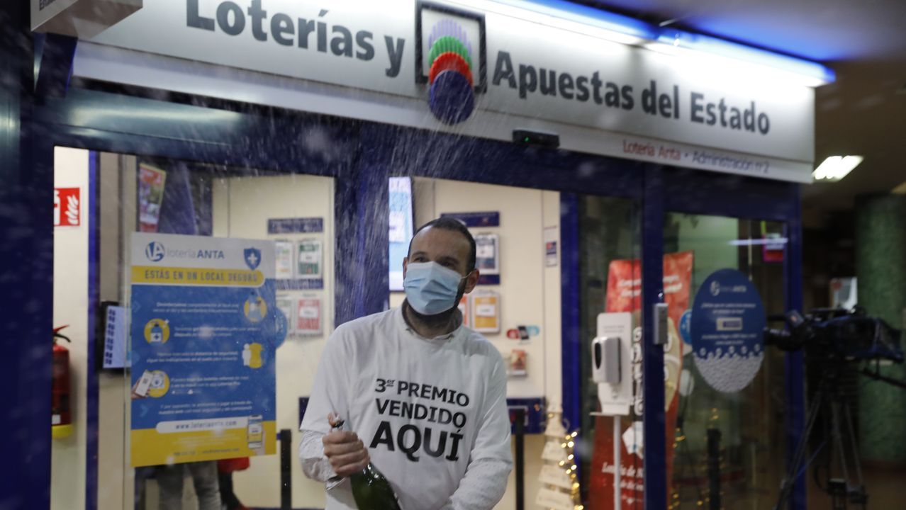 El tercer premio ha dejado medio millón de euros en Ourense