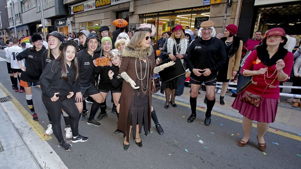 Desfile de Carnaval en Pontevedra