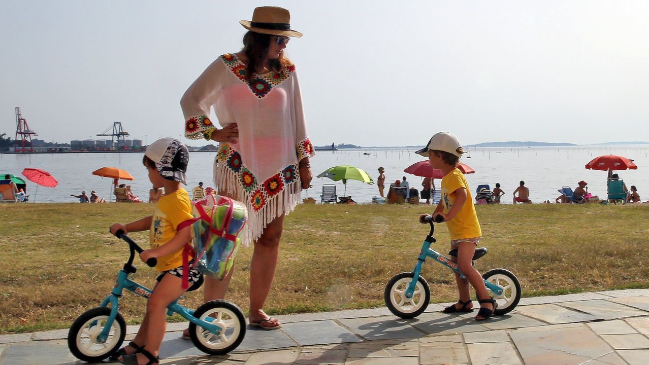 Playa de A Compostela en Vilagarcía