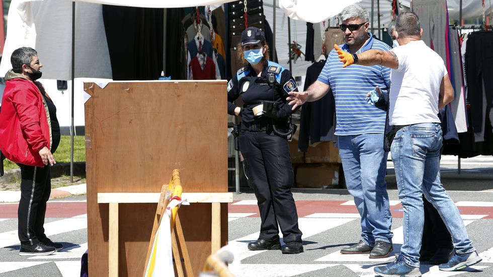 Regresa la feria de los sabados a Pontevedra con nuevas medidas anticontagio