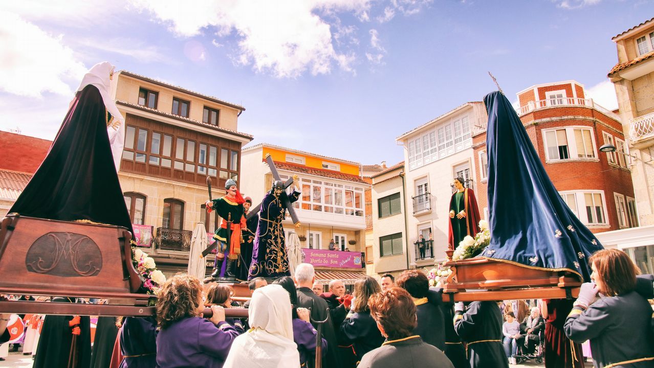Viernes Santo en la comarca del Barbanza 2019