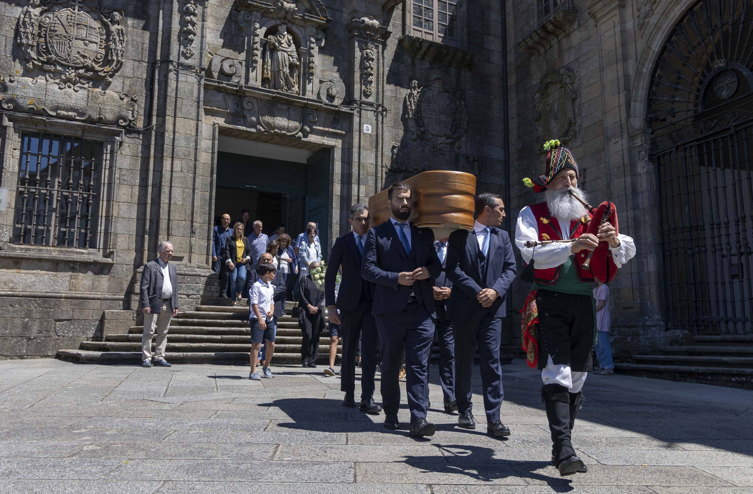 Acto cvico no Museo do Pobo Galego polo pasamento de Justo Beramendi. 04/07/2024