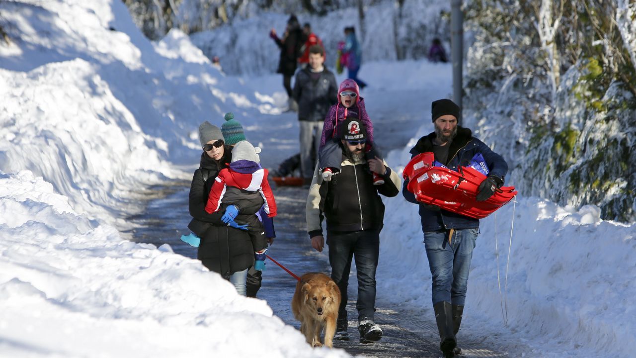 O Cebreiro es actualmente el lugar que más visitantes recibe atraídos por la nieve
