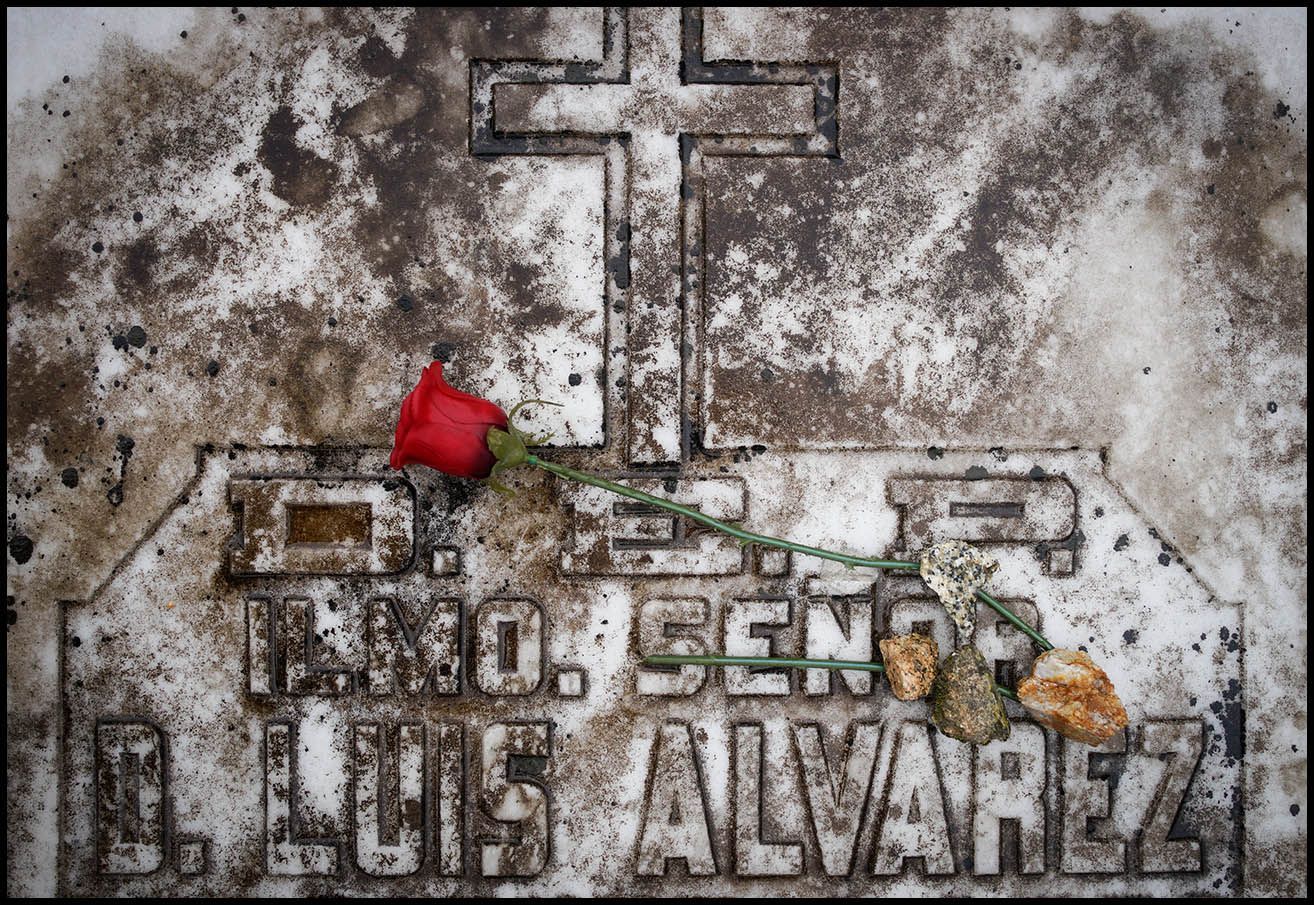 Da de tdolos santos no cemiterio de San Francisco, en Ourense. 1/12/2021