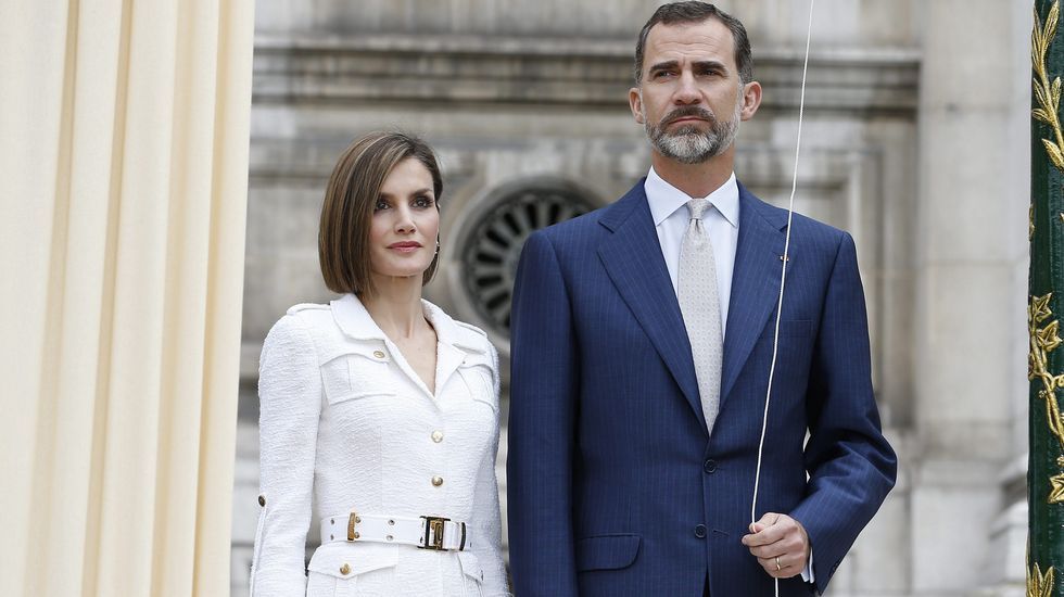 Los reyes homenajearon hoy los republicanos españoles que lucharon por liberar París.