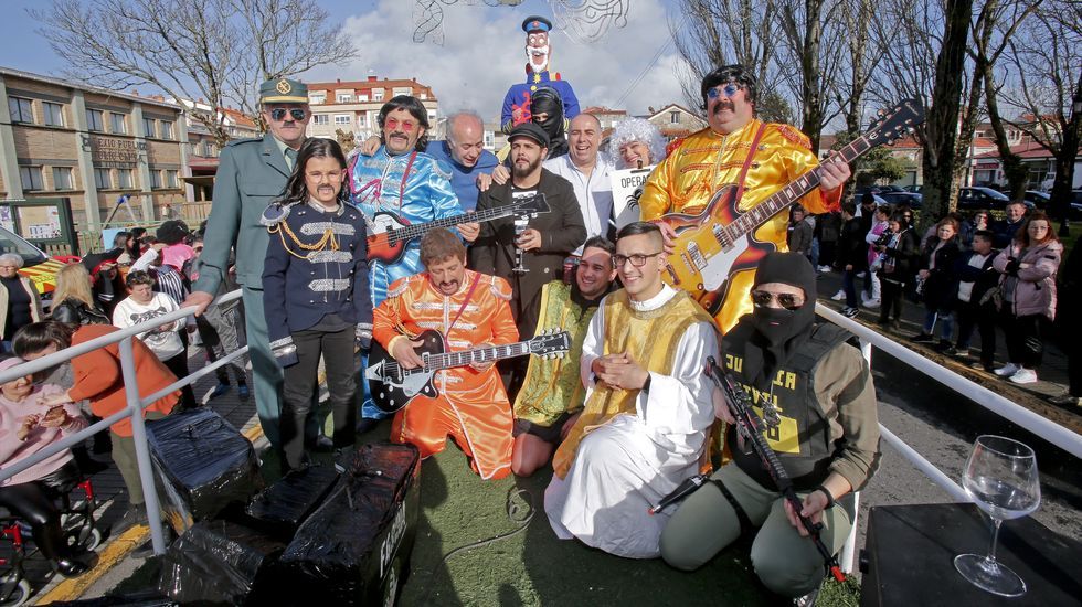 Desfile del Momo de vilanova de Arousa