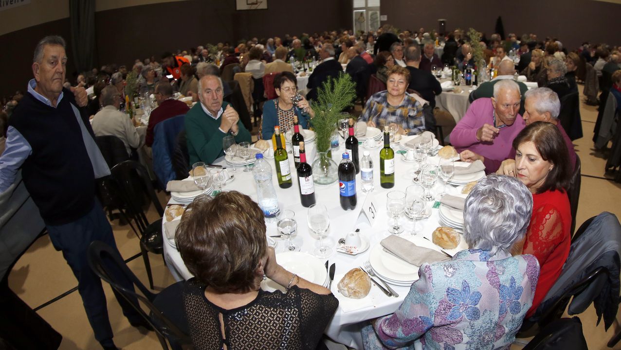 Comida de los mayores en la Fieiteira 2019