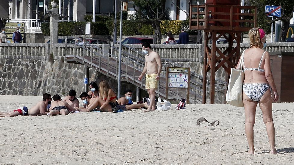 Playa de Silgar. Sanxenxo