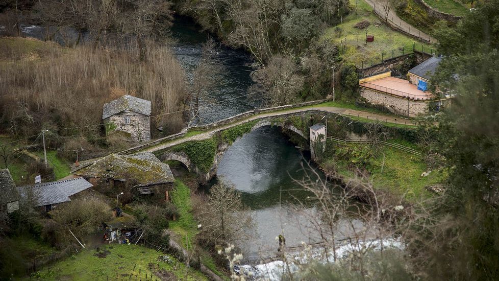 .El puente de Barxa de Lor forma parte del trazado del Camino de Invierno