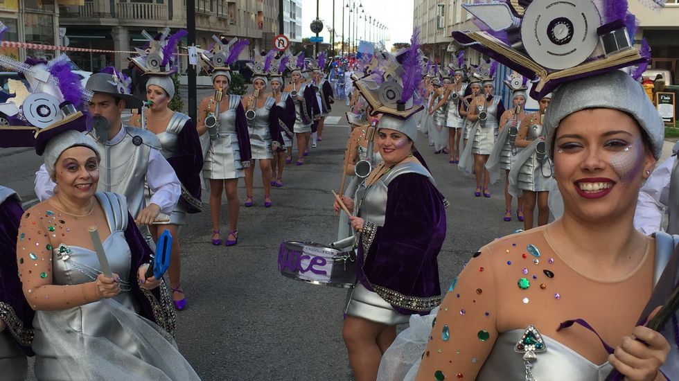 .Desfile de Carnaval en Ribadeo.