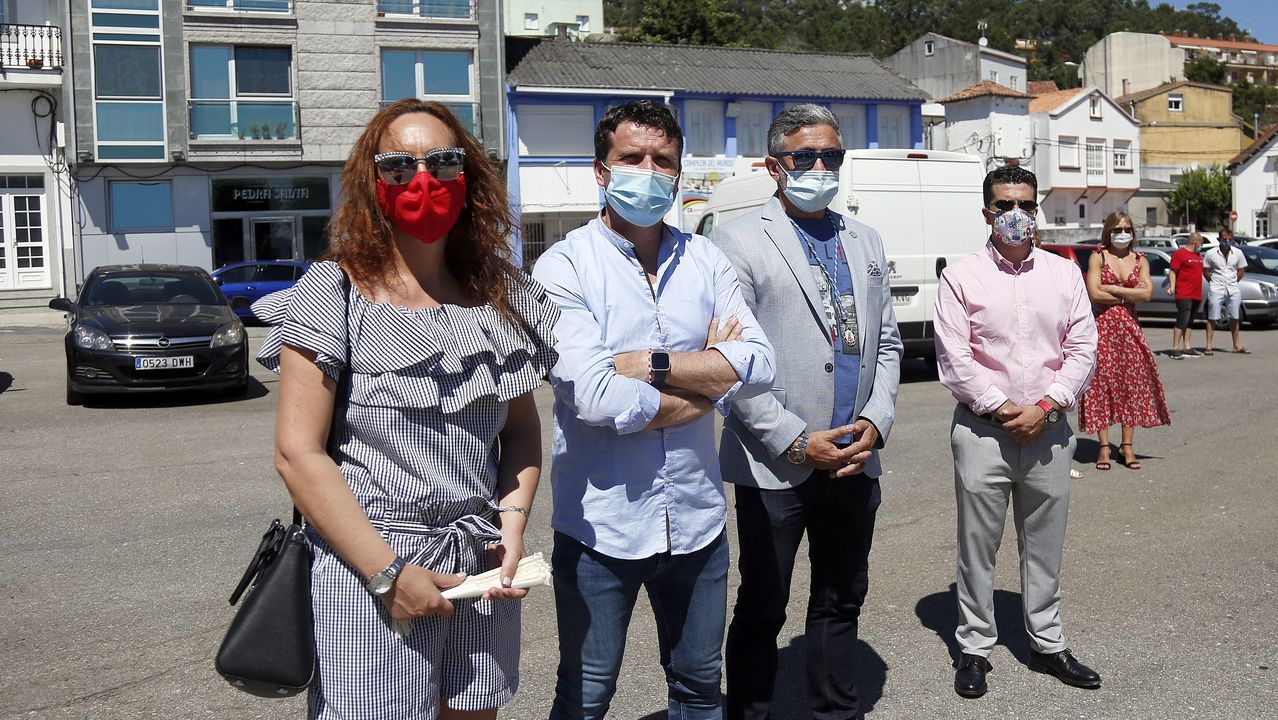 Procesión del Carmen en Lampón 2020