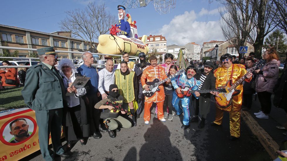 Desfile del Momo de vilanova de Arousa