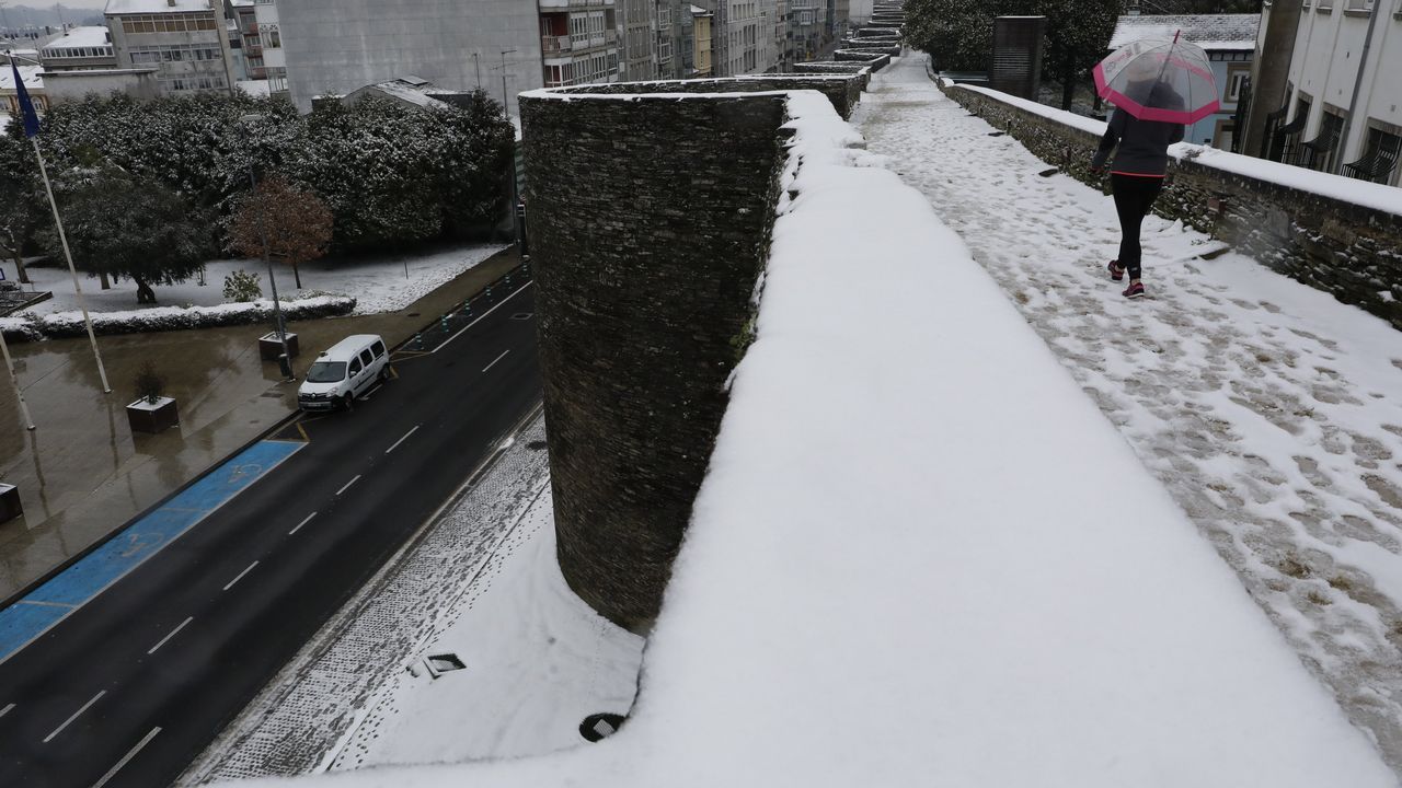 Nieve en Lugo
