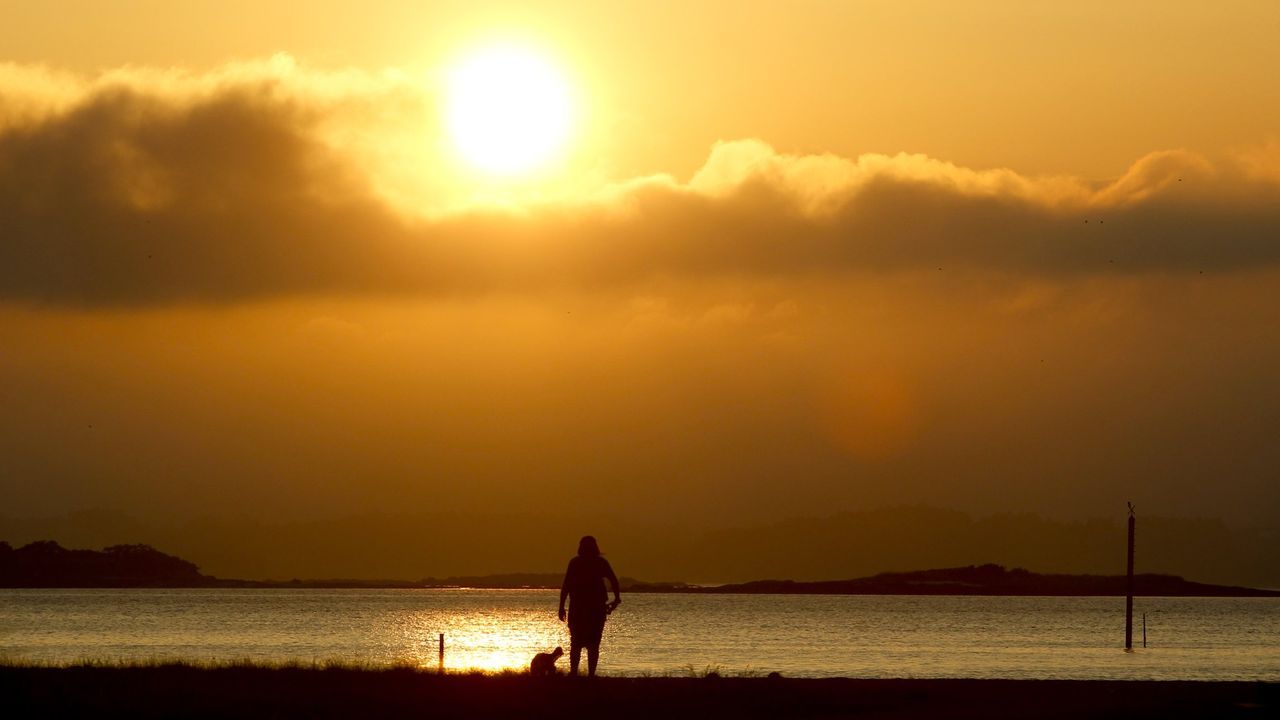 Playa de A Compostela en Vilagarcía