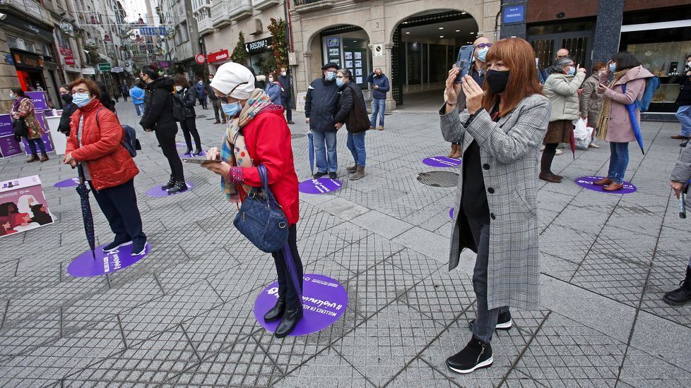 Actos del 25N en Pontevedra