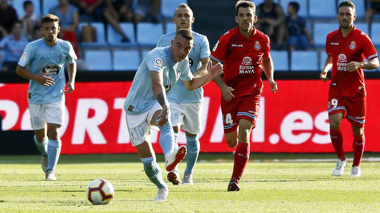 280 - Celta-Espanyol (1-1) de Primera el 18 de agosto del 2018