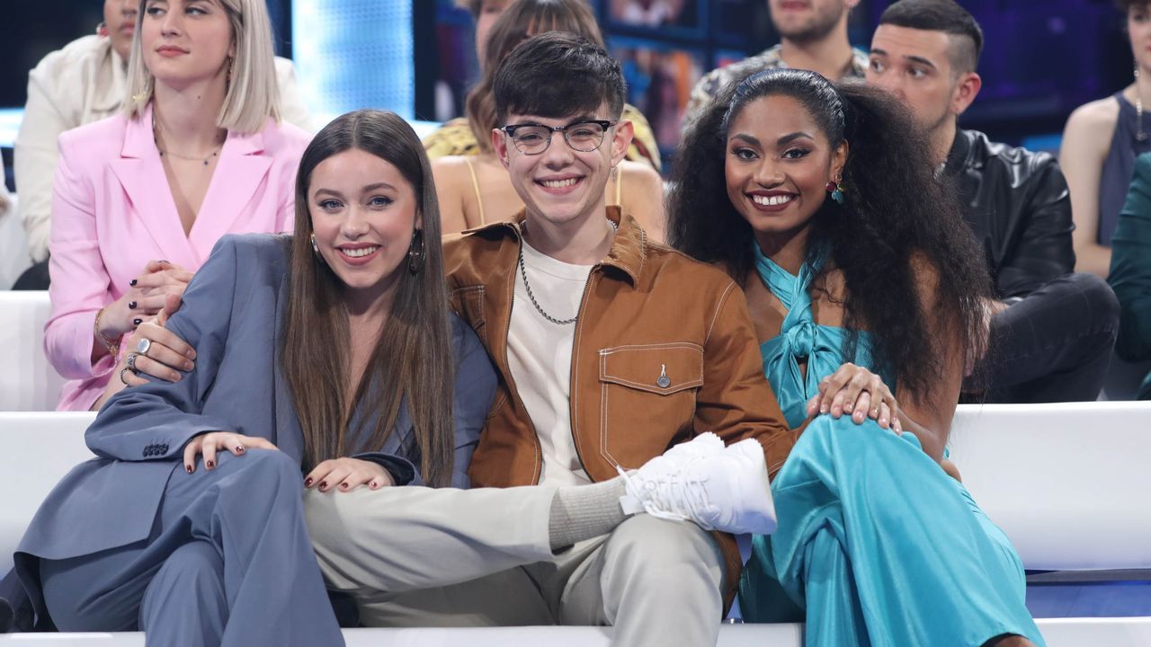 Los tres finalistas