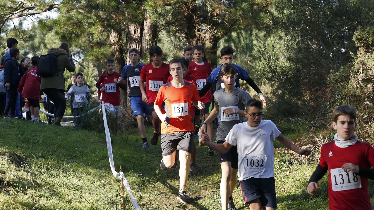 Proba de campo a través de deporte escolar, Campamento xuvenil Virxe do Loreto - Porto do Son