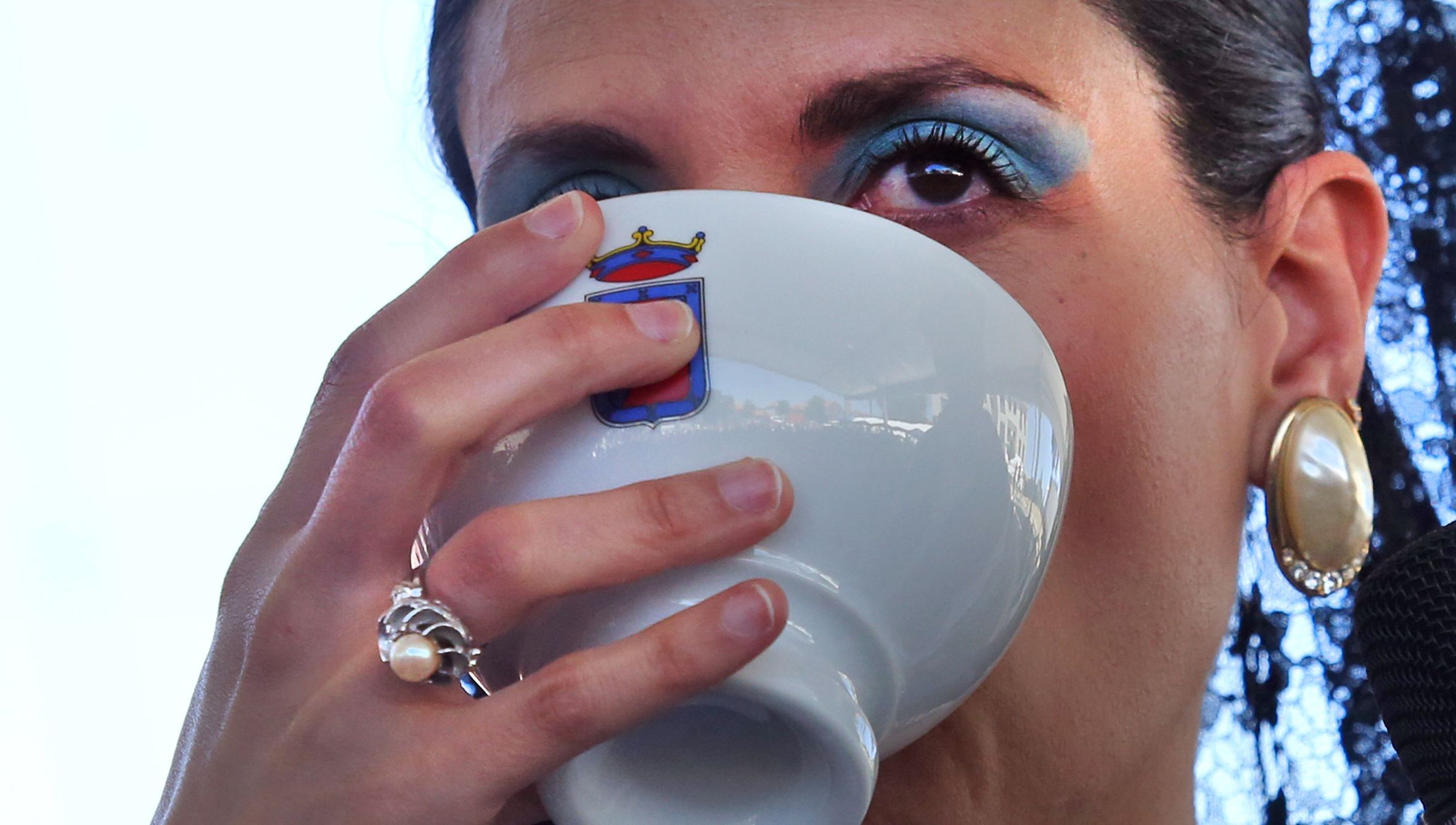 A creadora de contido dixital Dona Virtudes foi a pregoeira da Festa do Vio Tinto do Salns, en Barrantes (Ribadumia). 01/06/2024