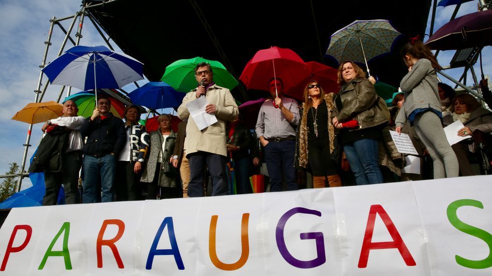 Día Internacional de las personas con Discapacidad, con apertura de paraguas conmemorativos
