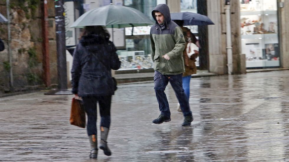 Noviembre pasado por agua en Pontevedra