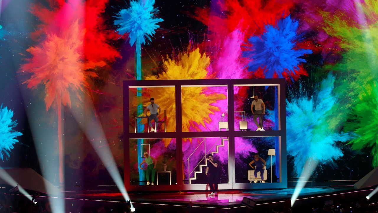 Miki, representante de España, en Eurovisión