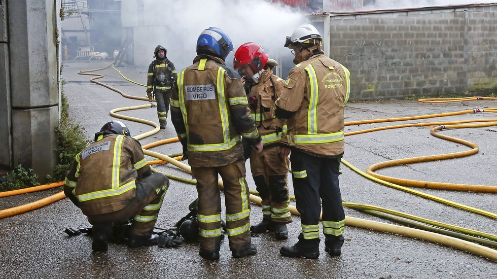 Incendio en el astillero de Placeres