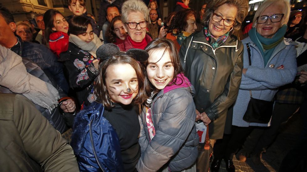 Carnaval de Pontevedra. Presentación del loro Ravachol