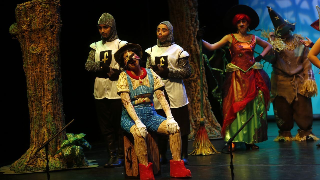 ESTRENO DEL MUSICAL «SHREK» EN EL AUDITORIO DE RIANXO.