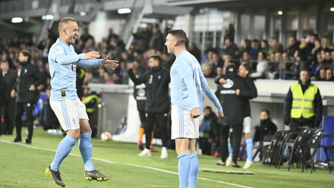 Celta-Huesca (2-0) el 1 de diciembre del 2018