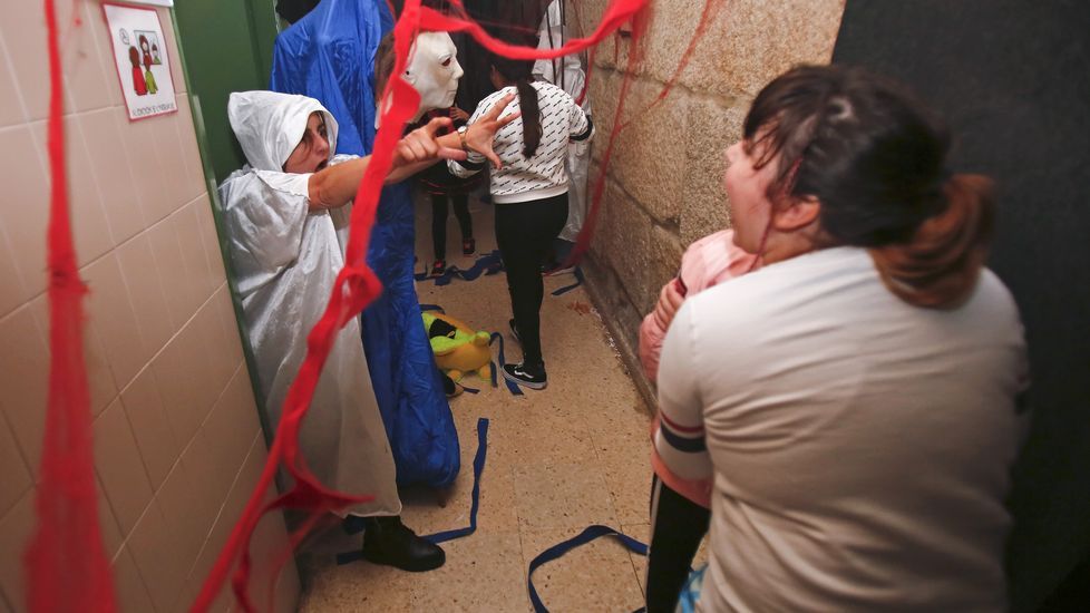 Celebración del Samaín en el CEIP Praza de Barcelos. Halloween