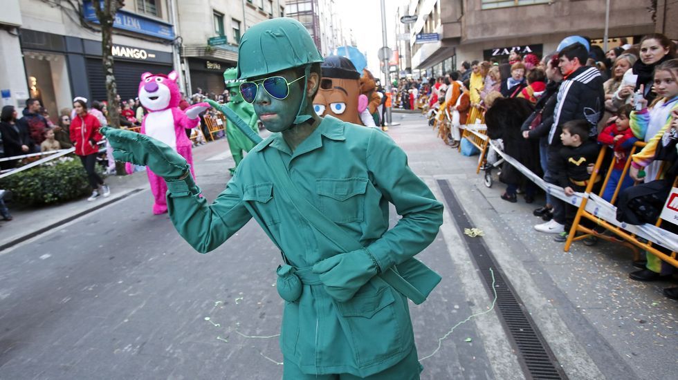 Desfile de Carnaval en Pontevedra