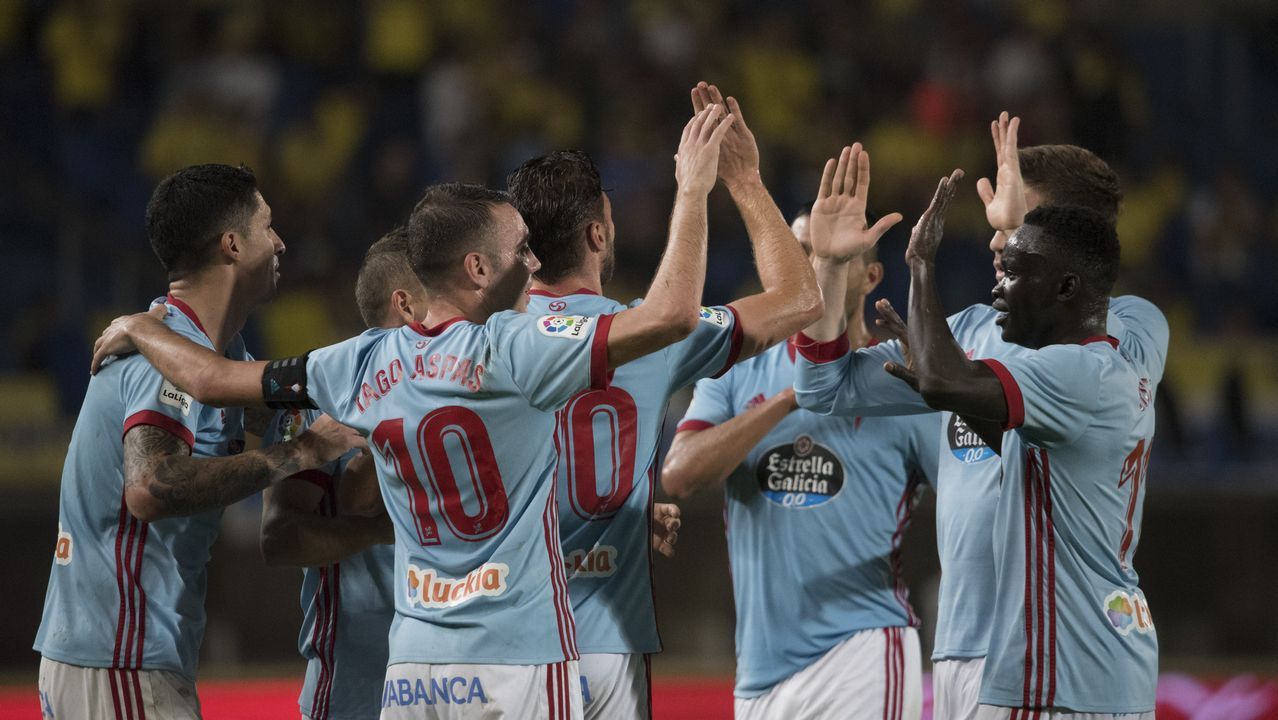 Las Pamas-Celta (2-5) el 16 de octubre del 2017