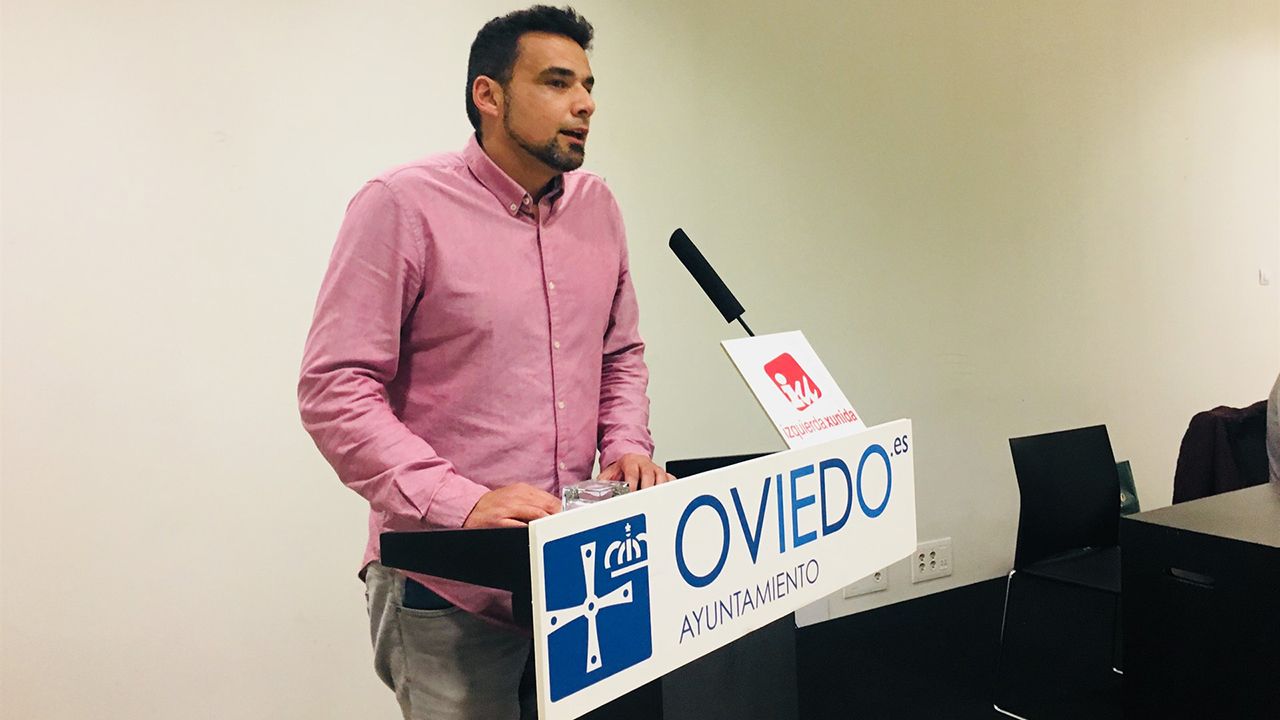 Iván Álvarez, concejal del Ayuntamiento de Oviedo