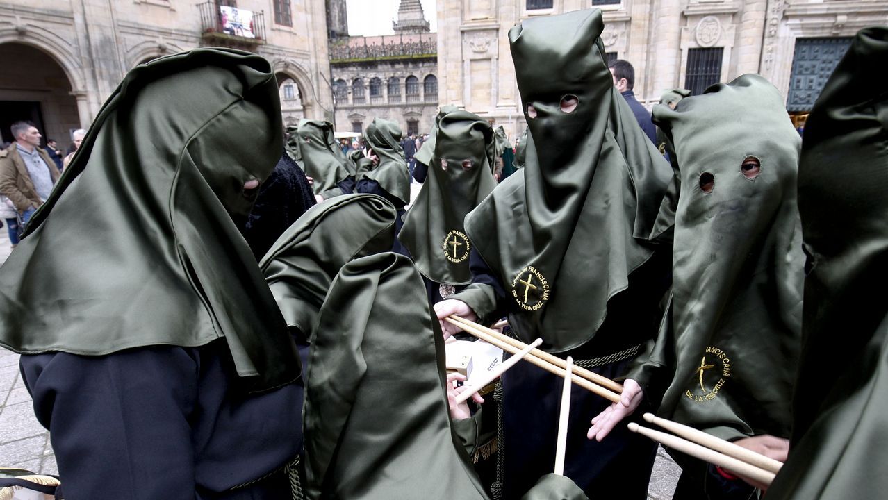 Procesión del Santo Encuentro en Santiago