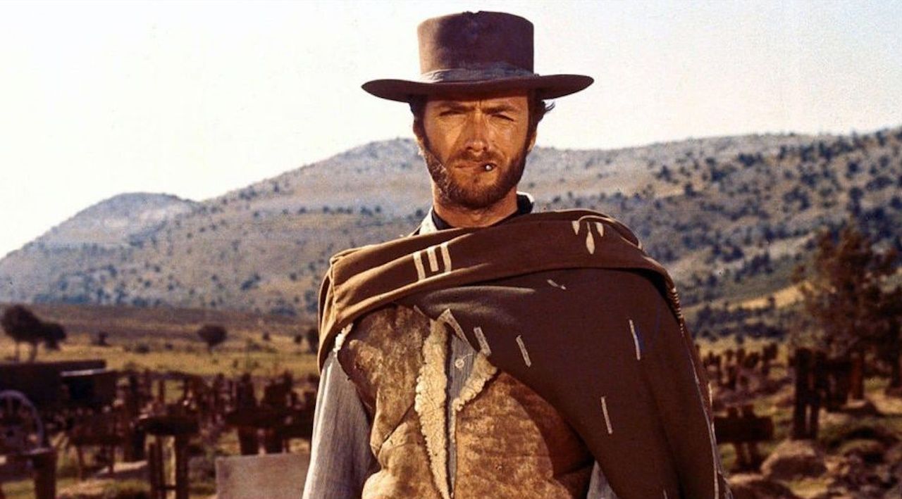 Clint Eastwood en la pel�cula �La muerte ten�a un precio�, de Sergio Leone