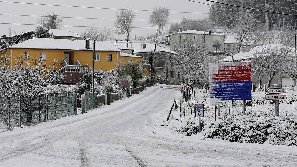 Carretera de O Cebreiro
